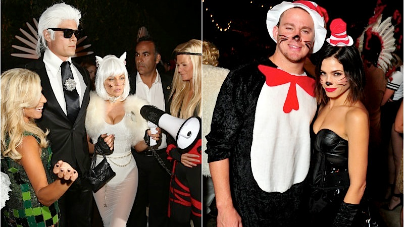 Illustration for article titled The Coolest, Cutest and Weirdest Celebrity Halloween Costumes of 2015